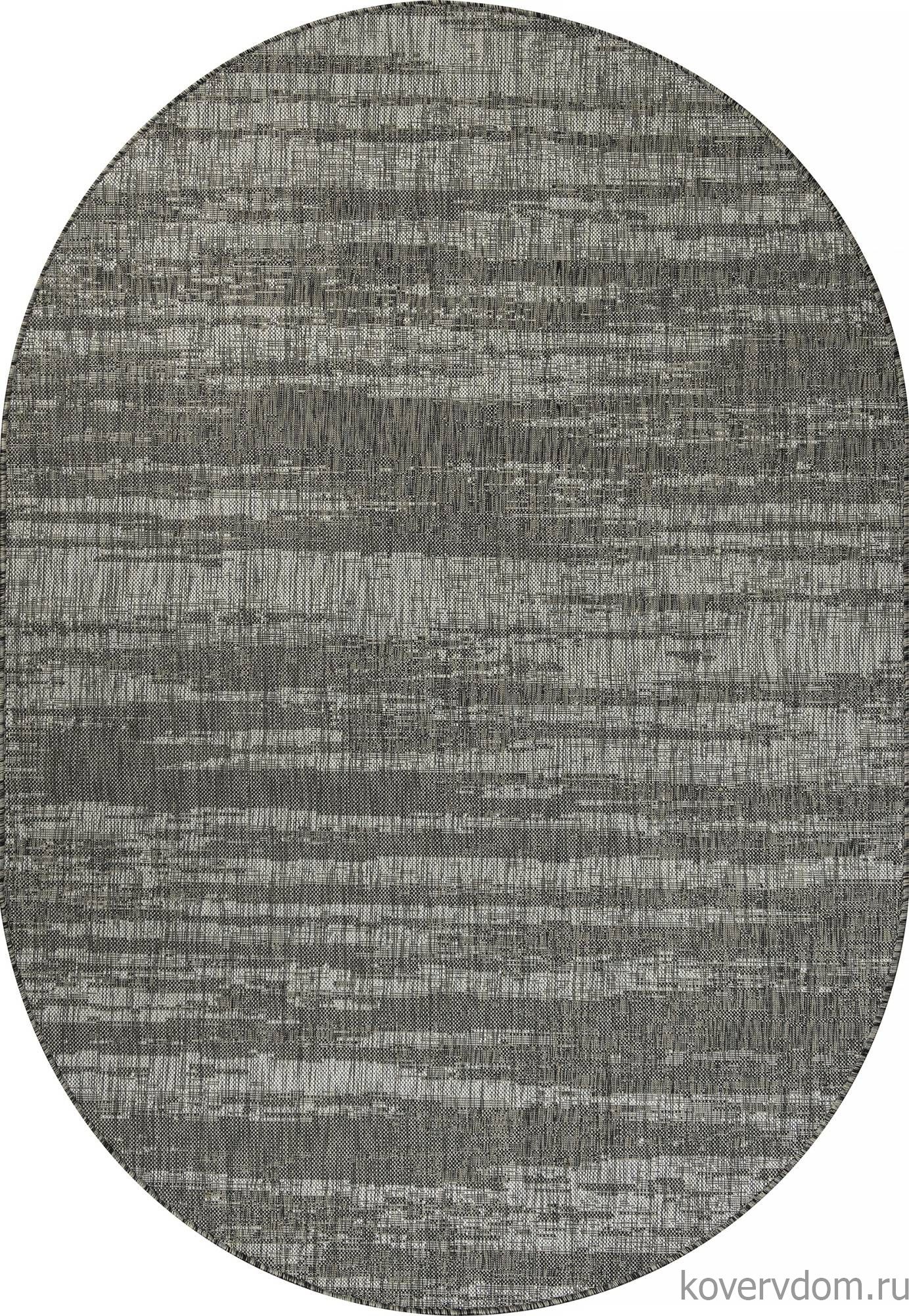 Ковер-циновка KAIR-A S143 GRAY Овал