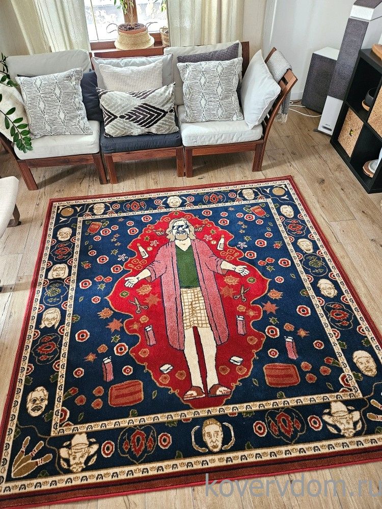 Ковер Большой Лебовски-2 квадрат Ковер Большой Лебовски-2 квадрат