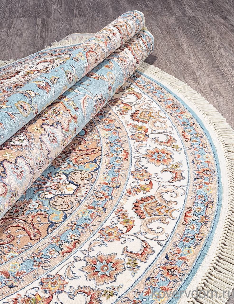 Ковер ARAVIA D158 BLUE Овал