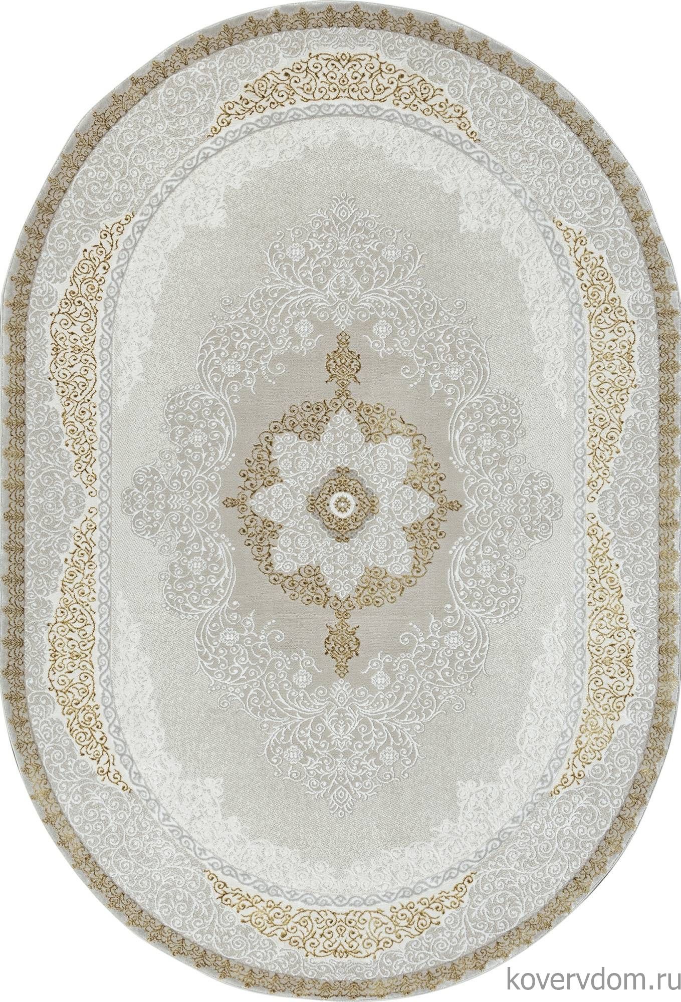 Ковер NENSI GL074E BROWN / BROWN Овал Ковер NENSI GL074E BROWN / BROWN Овал