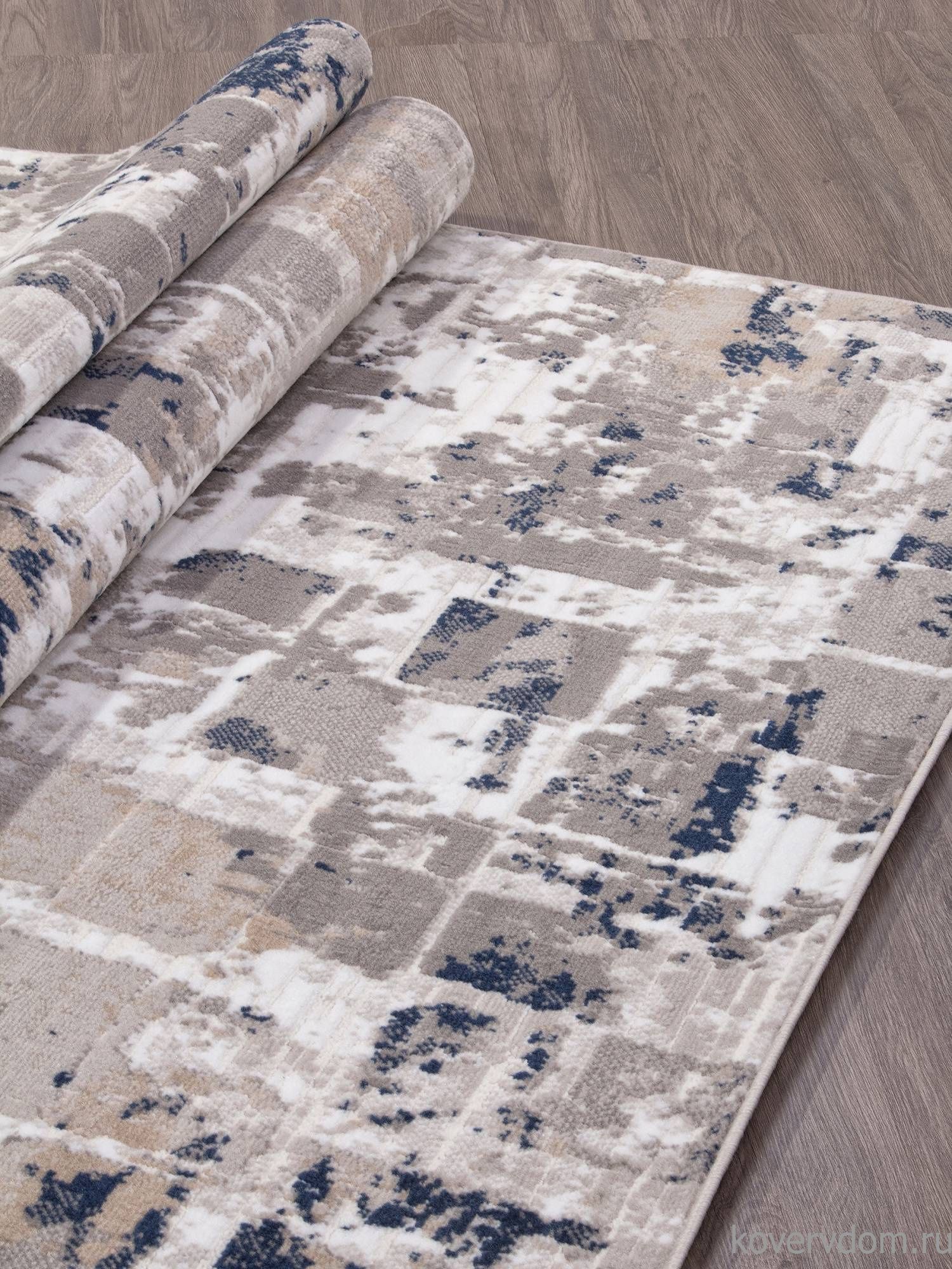 Ковер RICHI 8671 GRAY-BLUE Ковер RICHI 8671 GRAY-BLUE