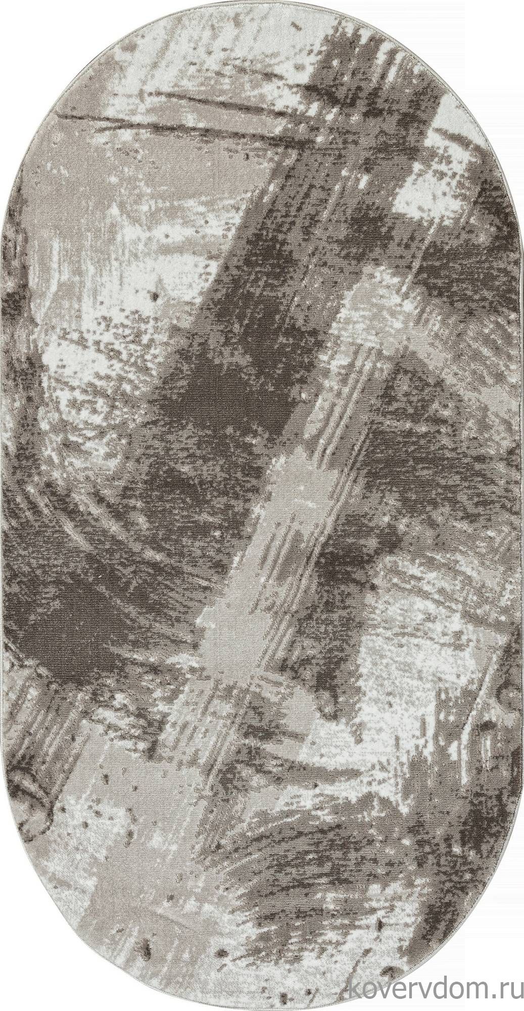 Ковер NENSI GL020A BROWN / BROWN Овал Ковер NENSI GL020A BROWN / BROWN Овал