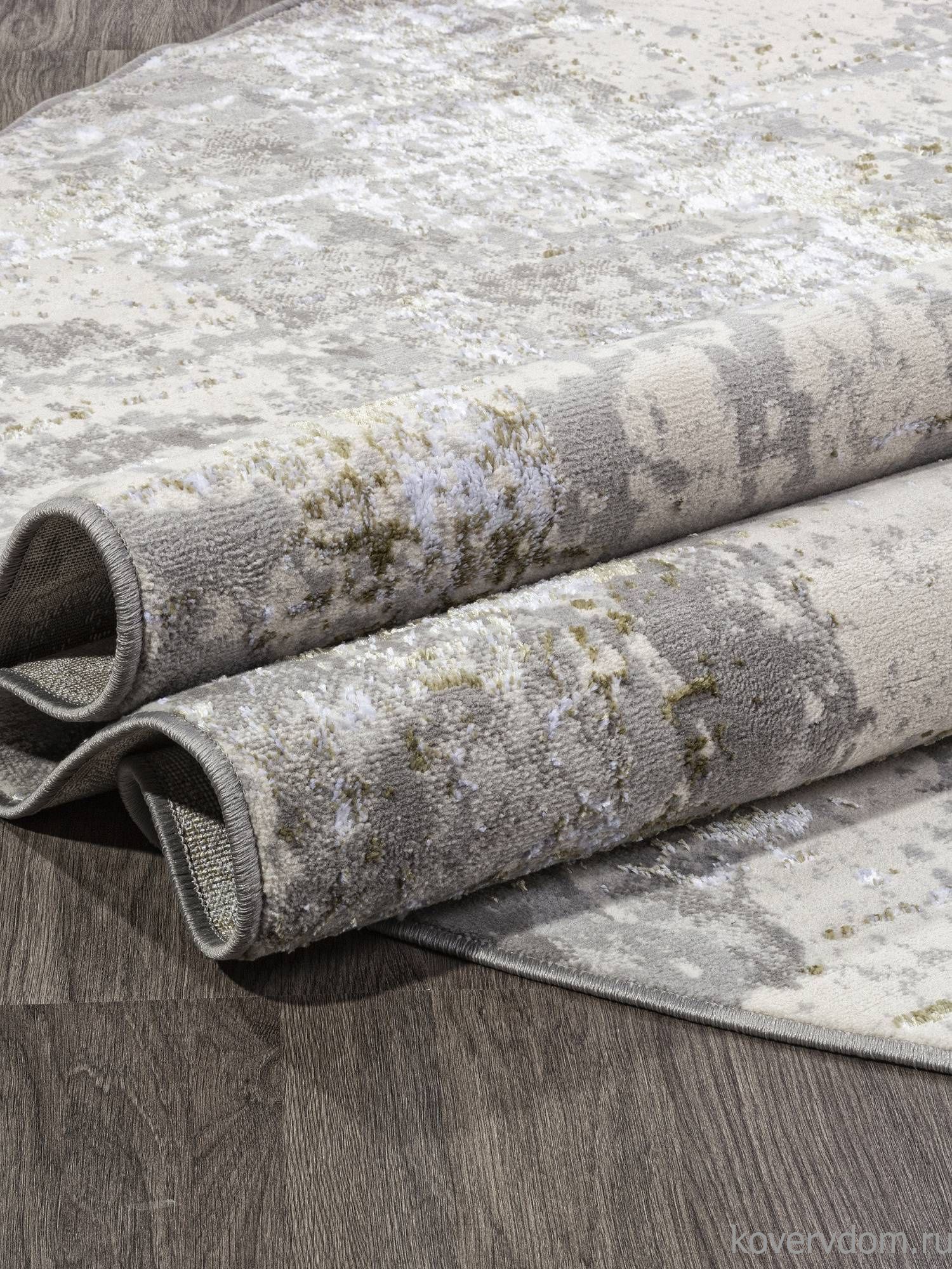 Ковер LIMAN F169 CREAM-GREEN Овал