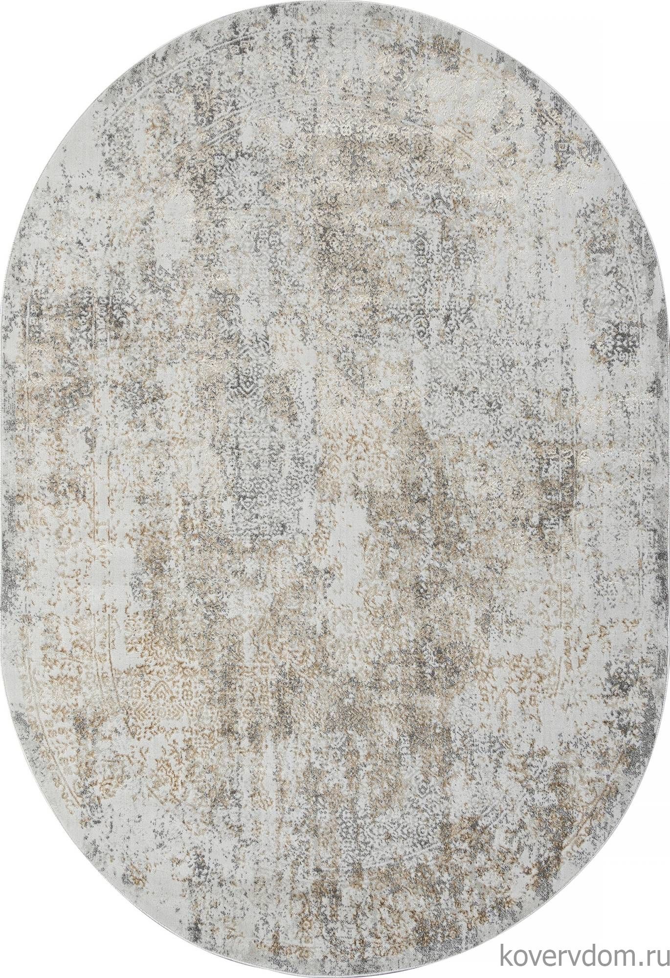 Ковер SAFARI 02475H D.GREY / GREY Овал