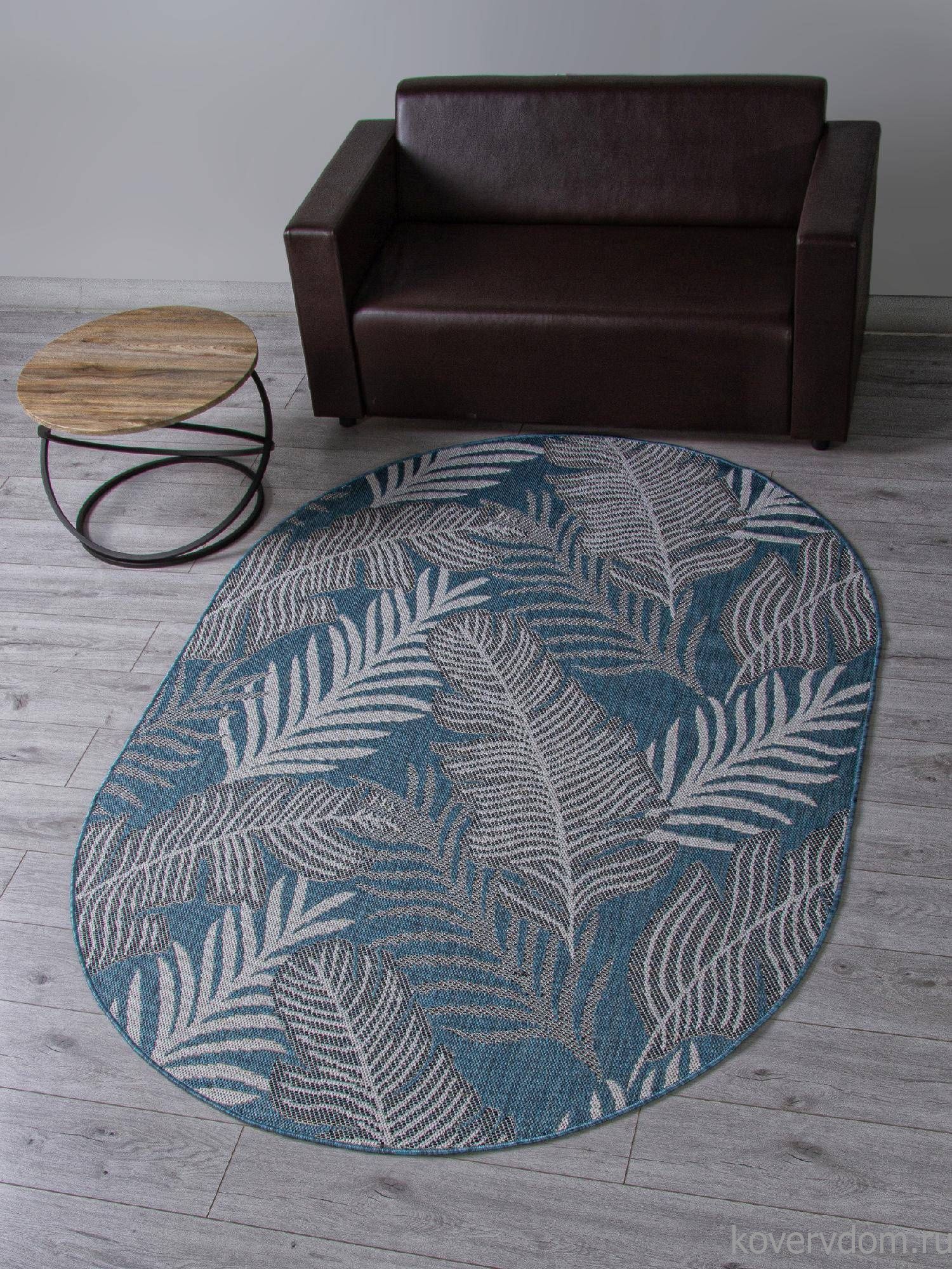 Ковер KAIR S132 BLUE Овал