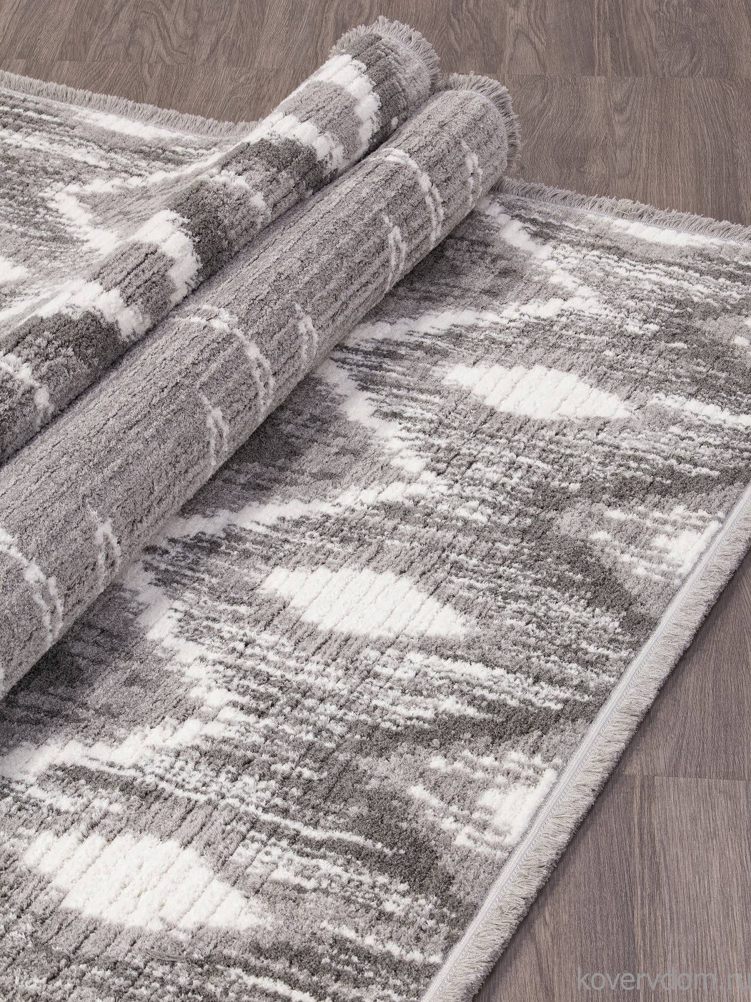 Ковер JOLI A949AQ P.WHITE / L.GREY Ковер JOLI A949AQ P.WHITE / L.GREY