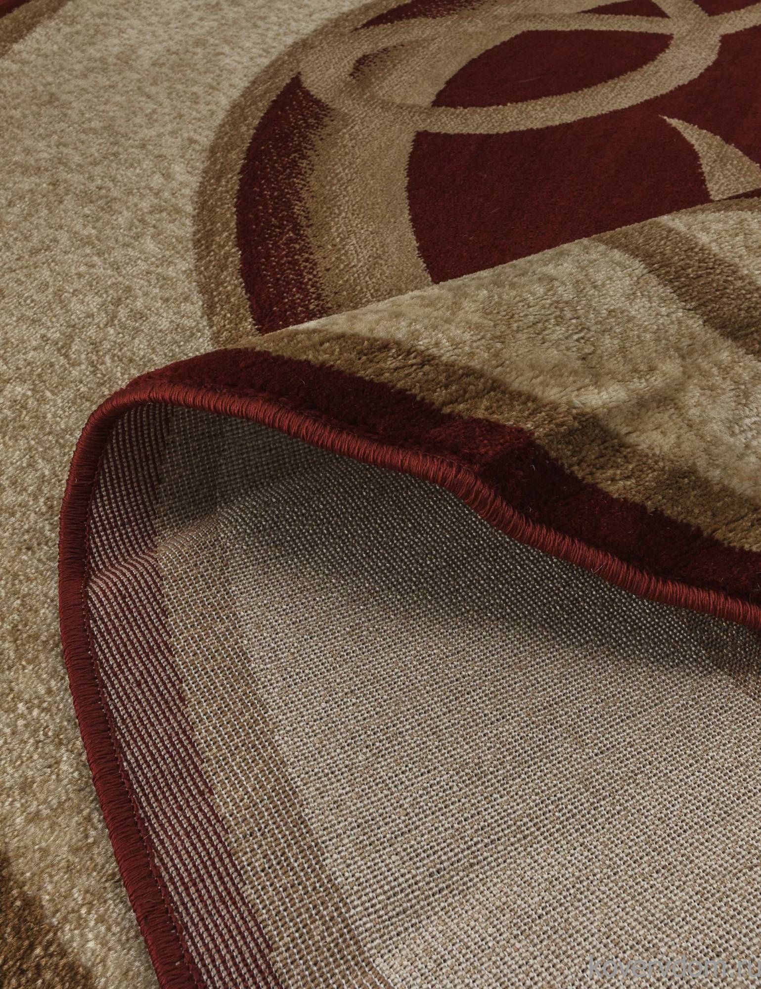 Ковер OLYMPOS a704 RED Круг