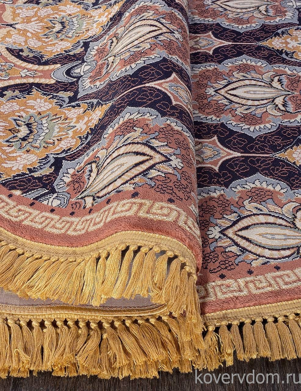 Ковер BUHARA D435 DARK PINK Овал Ковер BUHARA D435 DARK PINK Овал