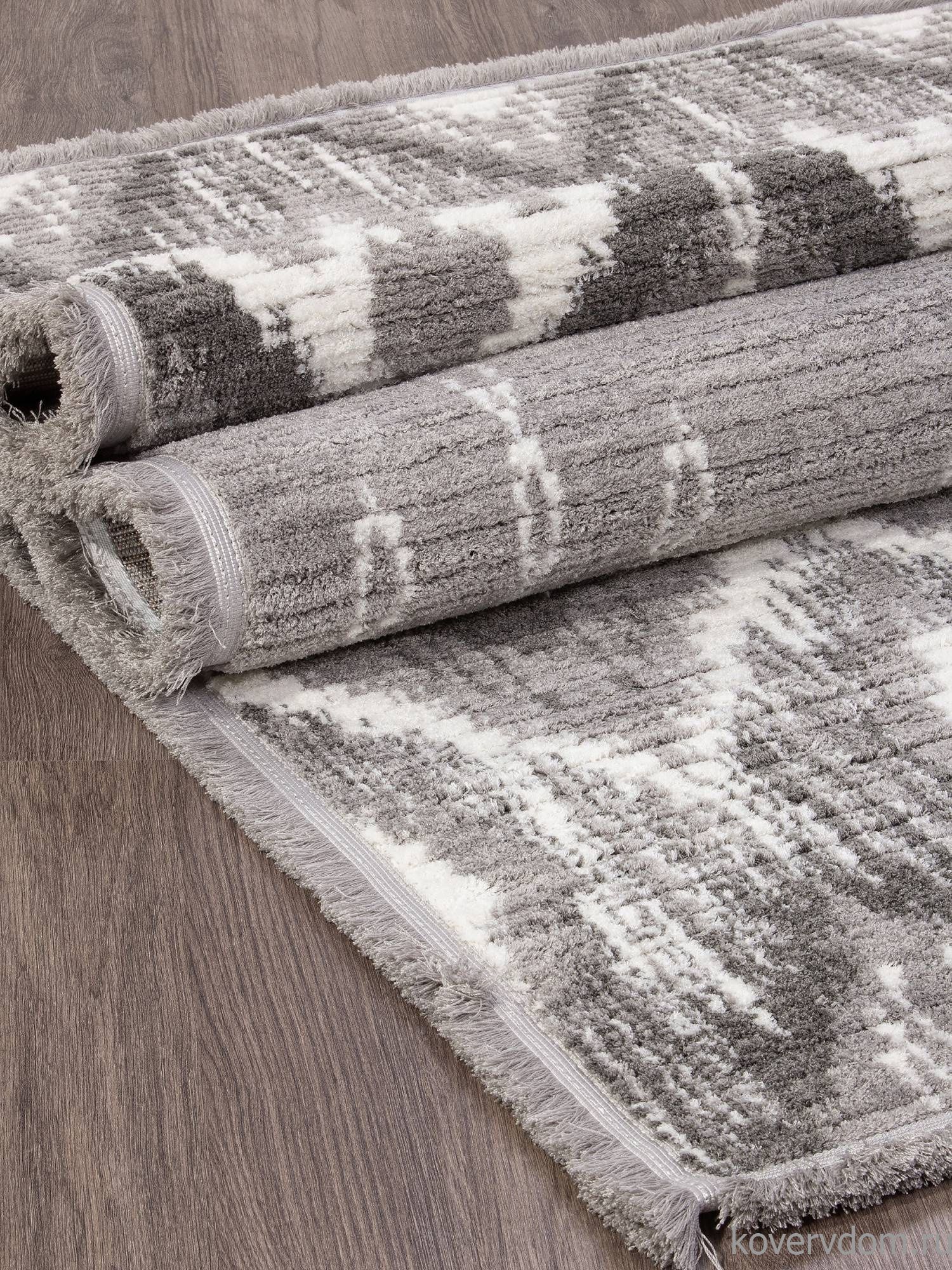 Ковер JOLI A949AQ P.WHITE / L.GREY Ковер JOLI A949AQ P.WHITE / L.GREY