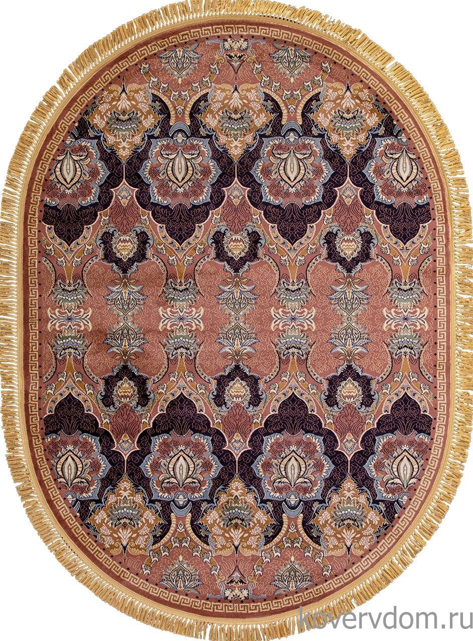 Ковер BUHARA D435 DARK PINK Овал Ковер BUHARA D435 DARK PINK Овал