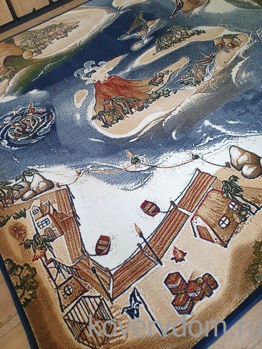 Ковер Морская тематика 86022 Ковер Морская тематика 86022