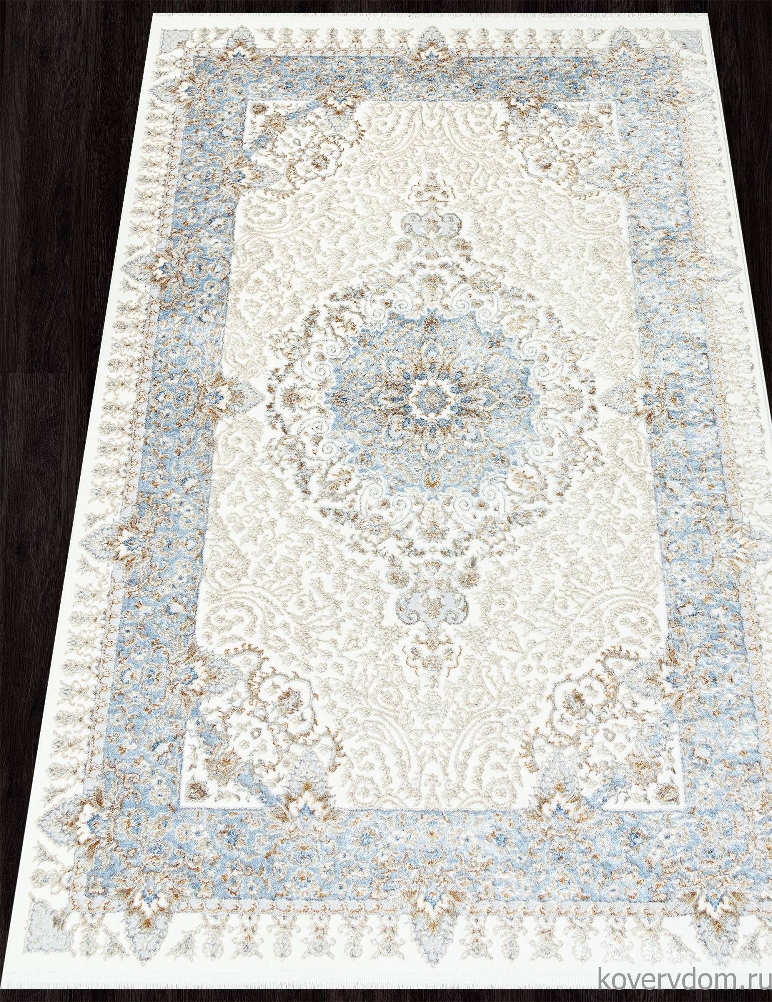 Ковер SAHARA 06066A L.BLUE FDY / CREAM HB