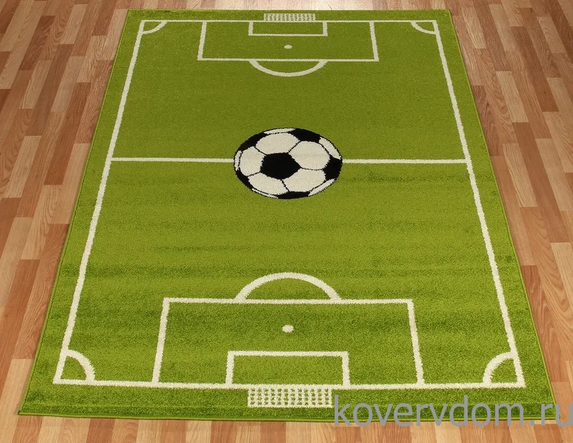 Ковер детский FUNKY TOP HOP green Футбольное поле Ковер детский FUNKY TOP HOP green Футбольное поле