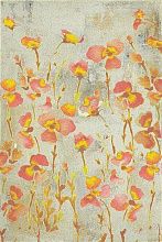 Однотонный шерстяной ковер Hunnu Цветы 6A2365 175