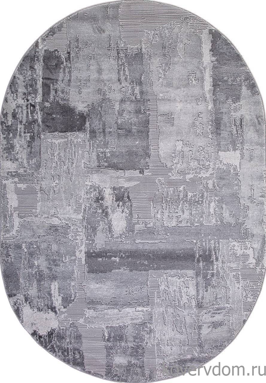Ковер ARMINA 03758A GREY / GREY Овал