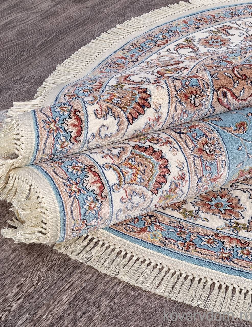 Ковер ARAVIA D158 BLUE Овал