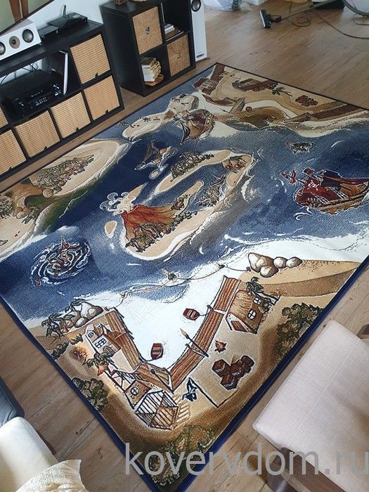 Ковер Морская тематика 86022 Ковер Морская тематика 86022