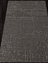 Ковер бежевый-циновка KAIR-A S136 BLACK-GRAY