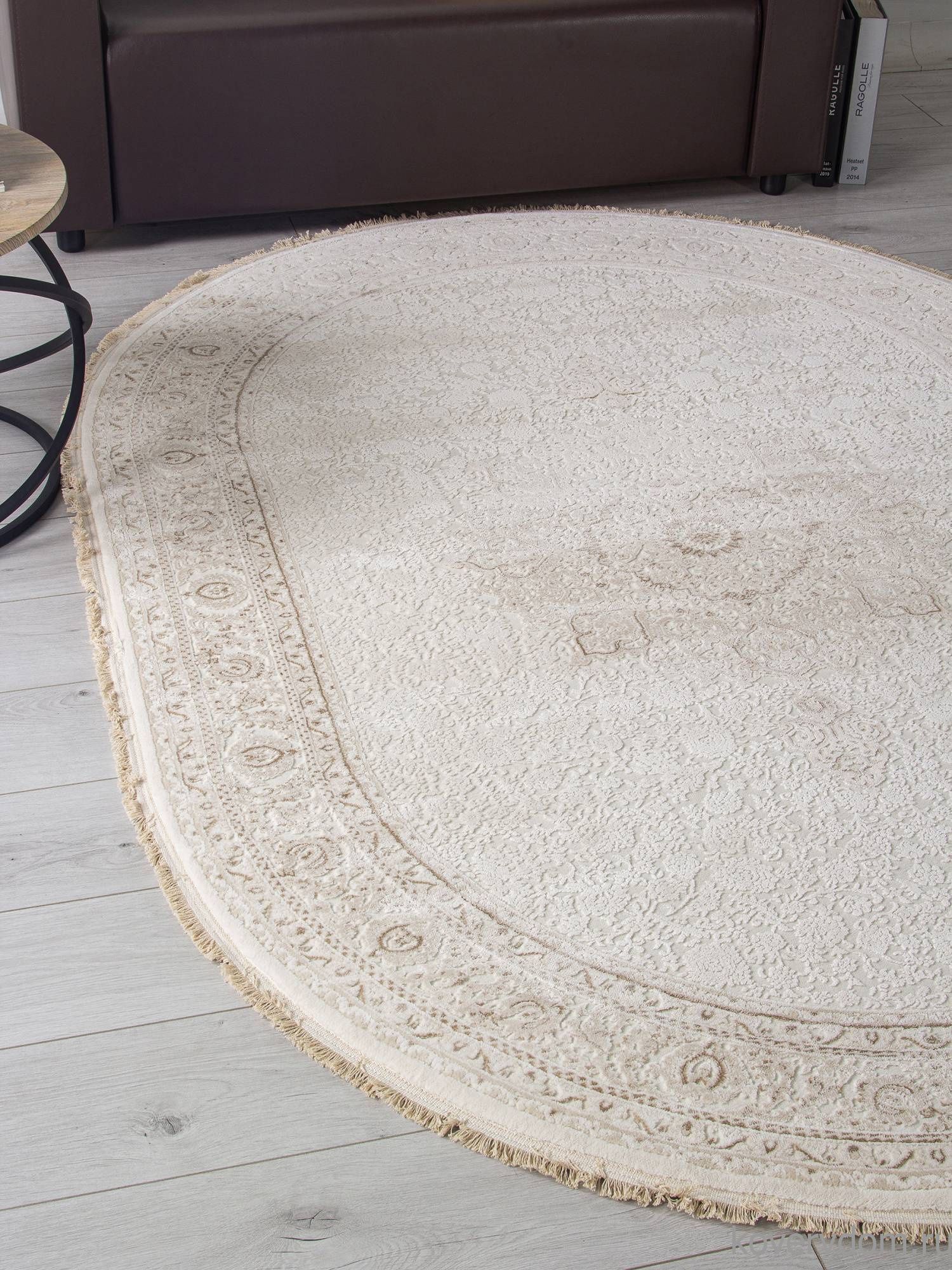 Ковер Jasmine 35901Y CREAM / CREAM Овал