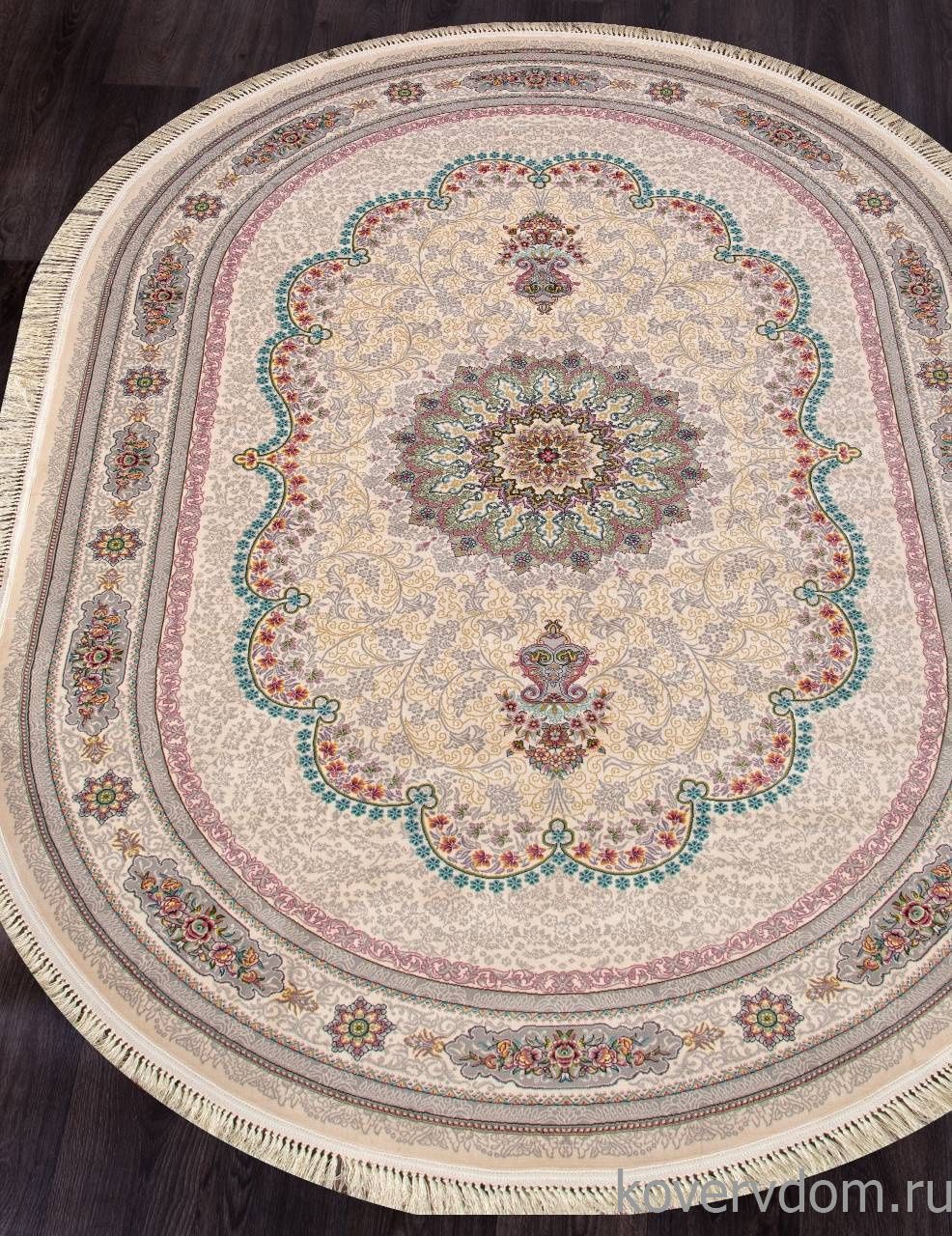 Ковер TEHRAN 7521 CREAM Овал Ковер TEHRAN 7521 CREAM Овал