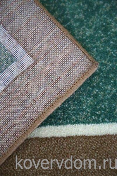 Ковер МОРСКОЙ зеленый цвет с меланжем Ковер МОРСКОЙ зеленый цвет с меланжем