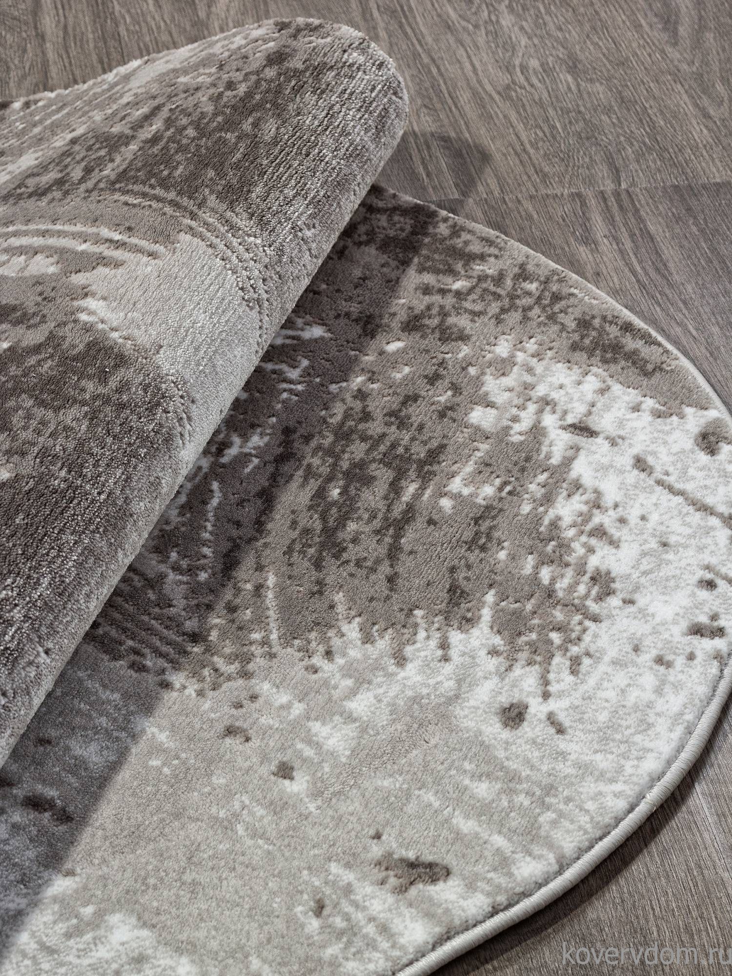 Ковер NENSI GL020A BROWN / BROWN Овал Ковер NENSI GL020A BROWN / BROWN Овал