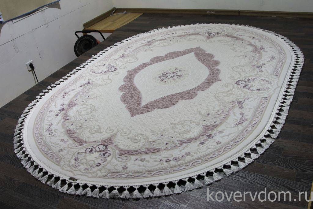 Ковер HUNKAR 7921 PURPLE / PURPLE Овал