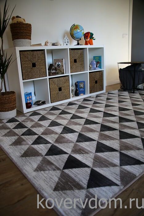 Высокоплотный ковер Скандинавия 52330-80