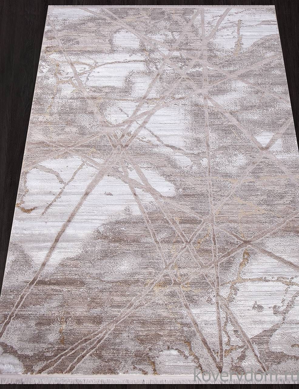 Ковер AJMAL LP 315 CREAM / BROWN Ковер AJMAL LP 315 CREAM / BROWN