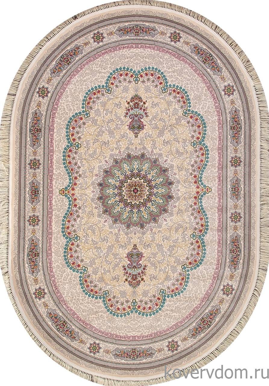 Ковер TEHRAN 7521 CREAM Овал Ковер TEHRAN 7521 CREAM Овал