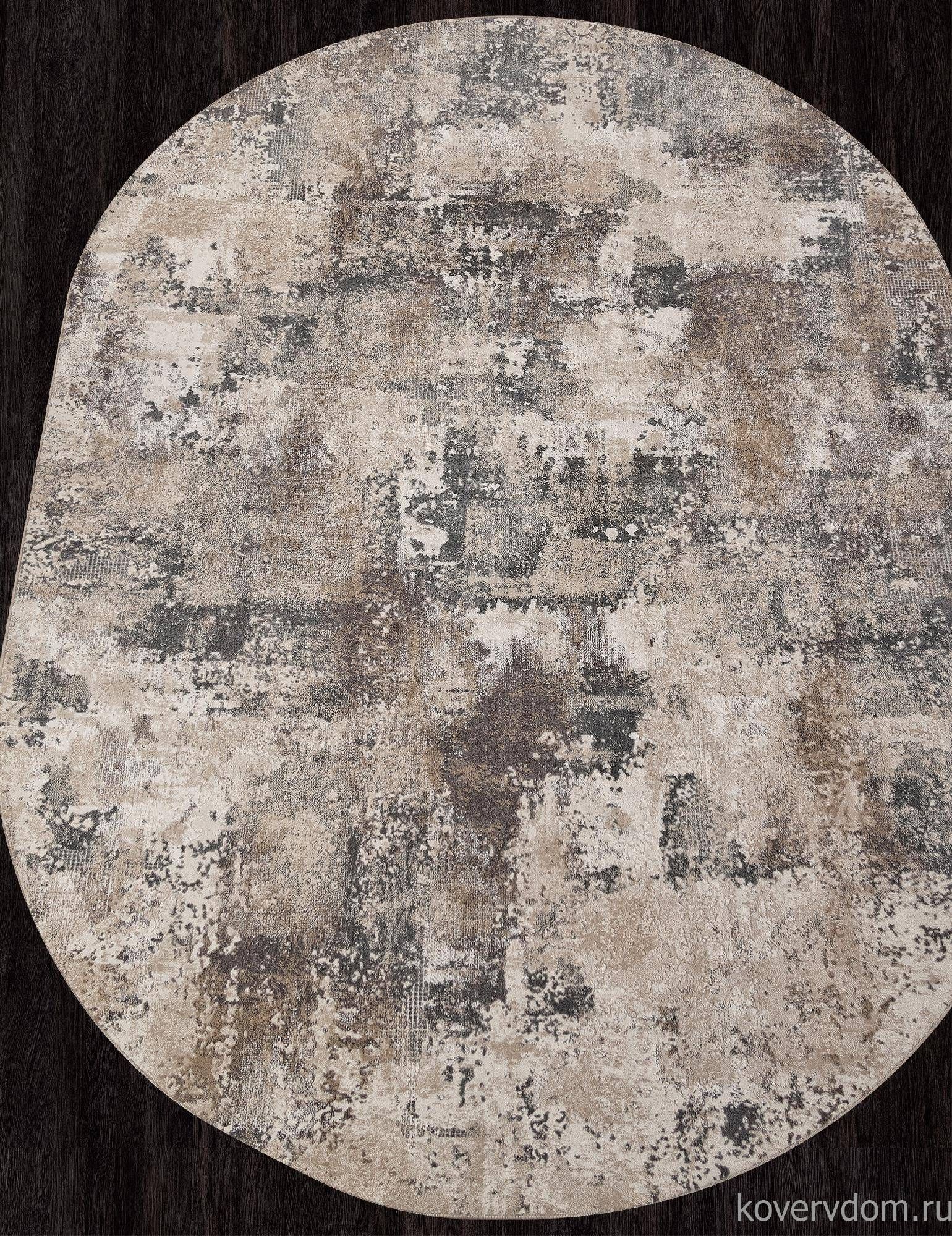 Ковер SIESTA M032A CREAM / TAUPE Овал