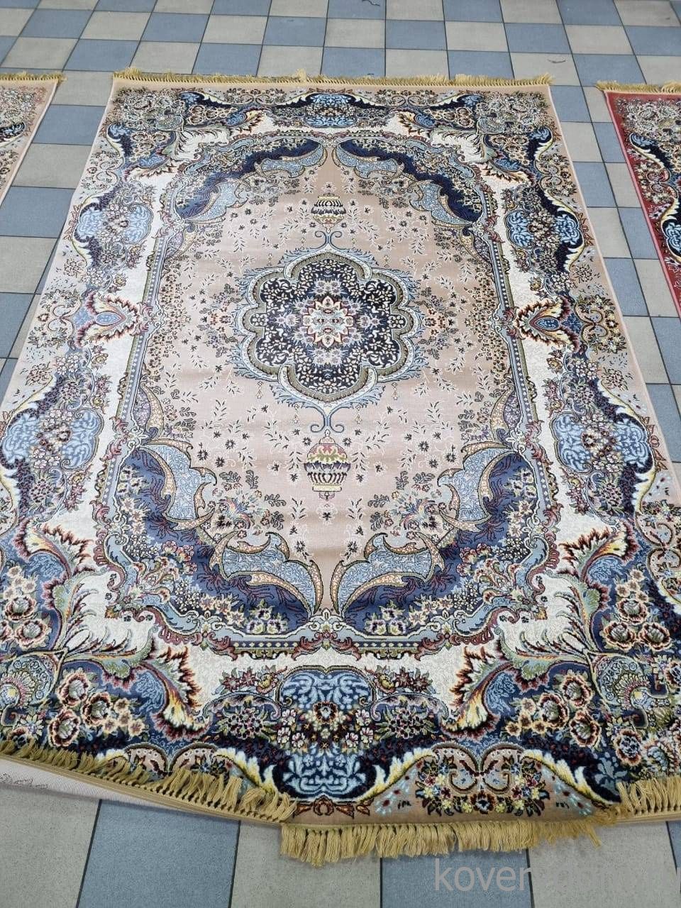 Ковер ARAVIA 6807 BEIGE-BLUE Ковер ARAVIA 6807 BEIGE-BLUE