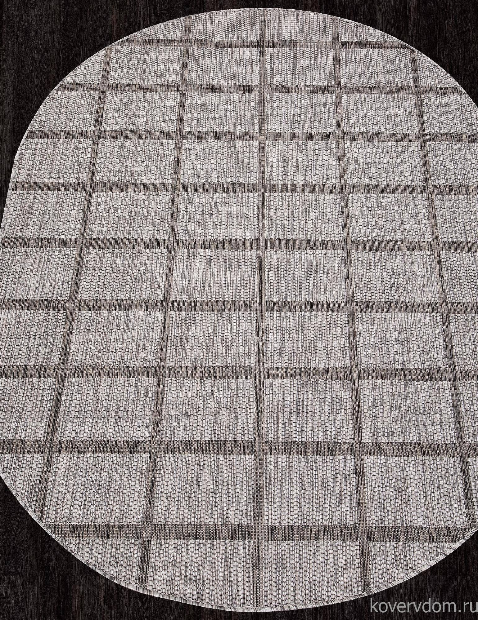 Ковер ВЕГАС S004 GRAY Овал Ковер ВЕГАС S004 GRAY Овал