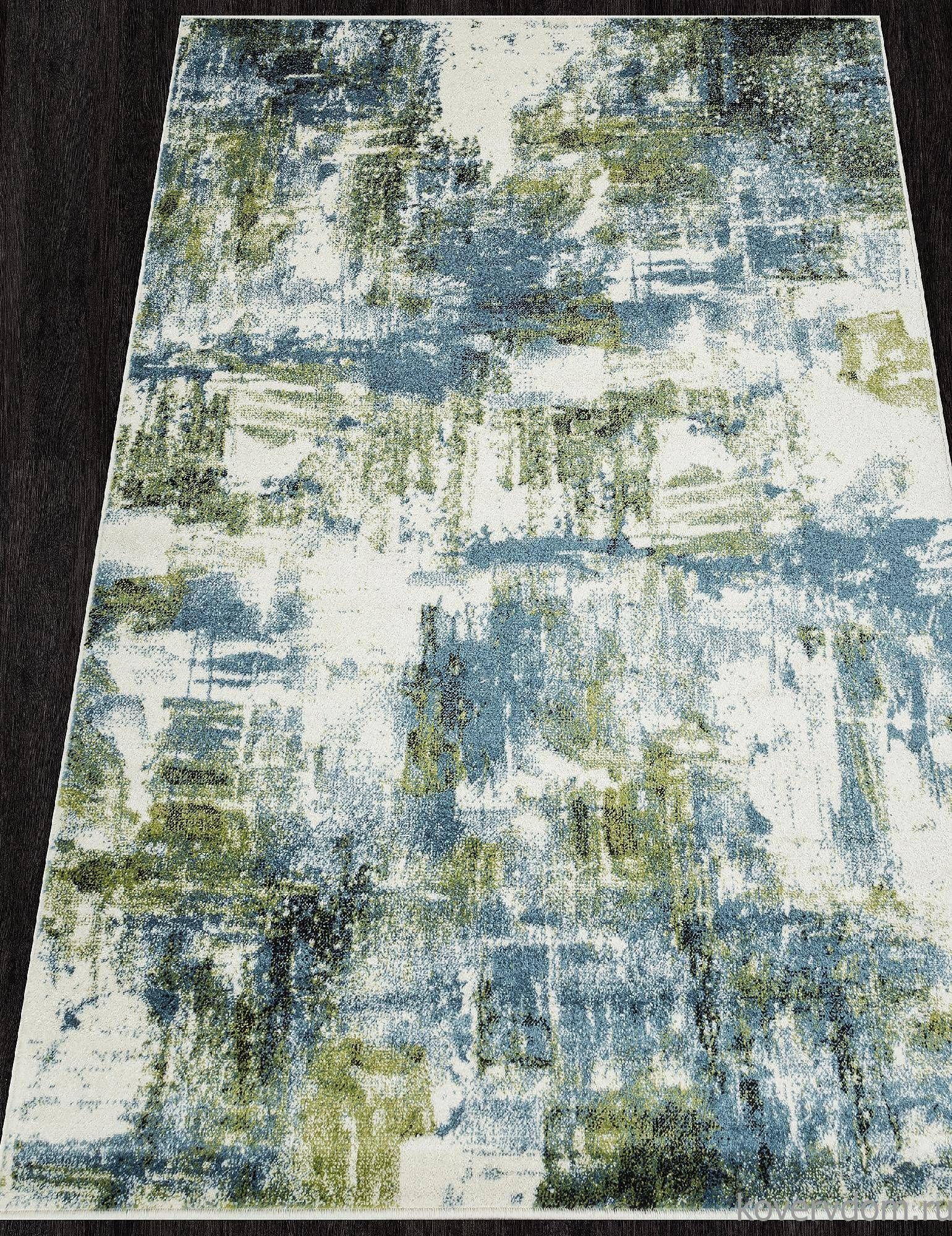 Ковер BRIGHT L016 CREAM-BLUE Ковер BRIGHT L016 CREAM-BLUE