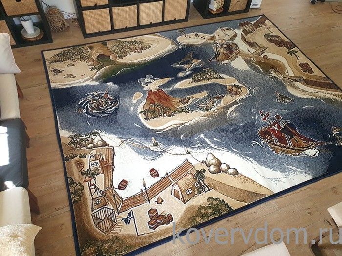 Ковер Морская тематика 86022 Ковер Морская тематика 86022