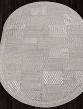 Овальный ковер из России-циновка KAIR-A S148 BEIGE Овал