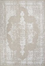 Современный прямоугольный ковер-циновка KAIR-A S129 BEIGE