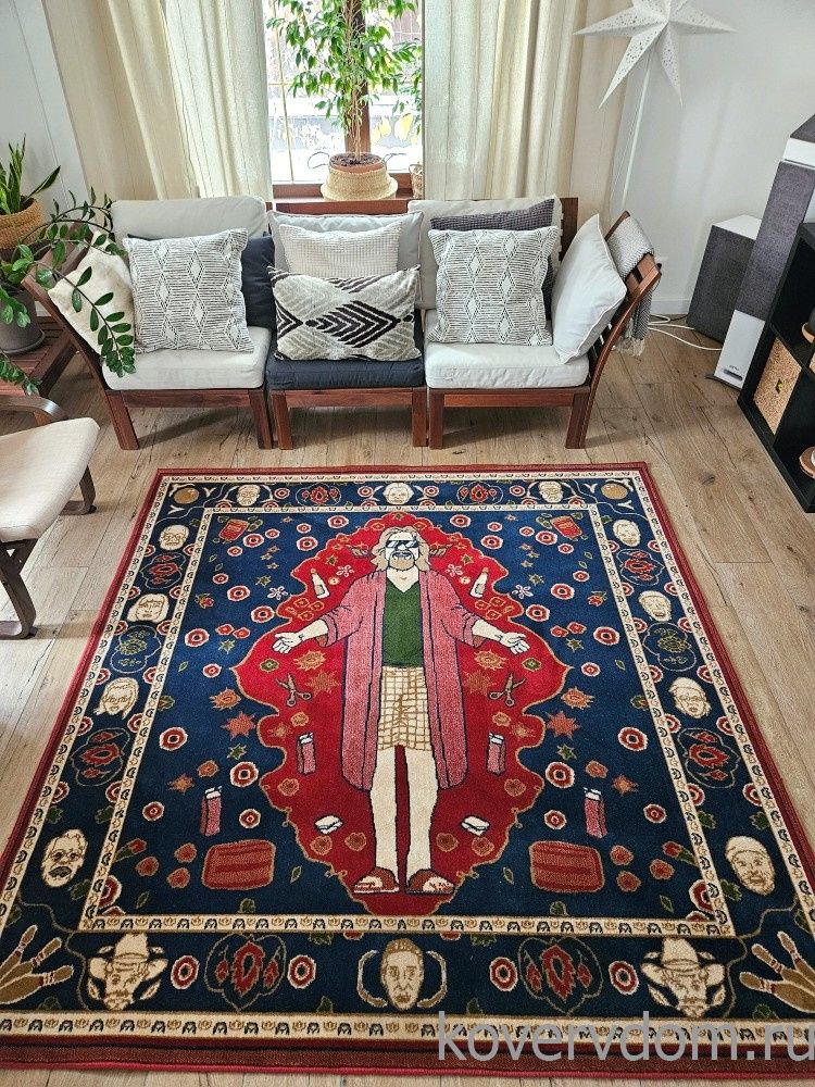 Ковер Большой Лебовски-2 квадрат Ковер Большой Лебовски-2 квадрат