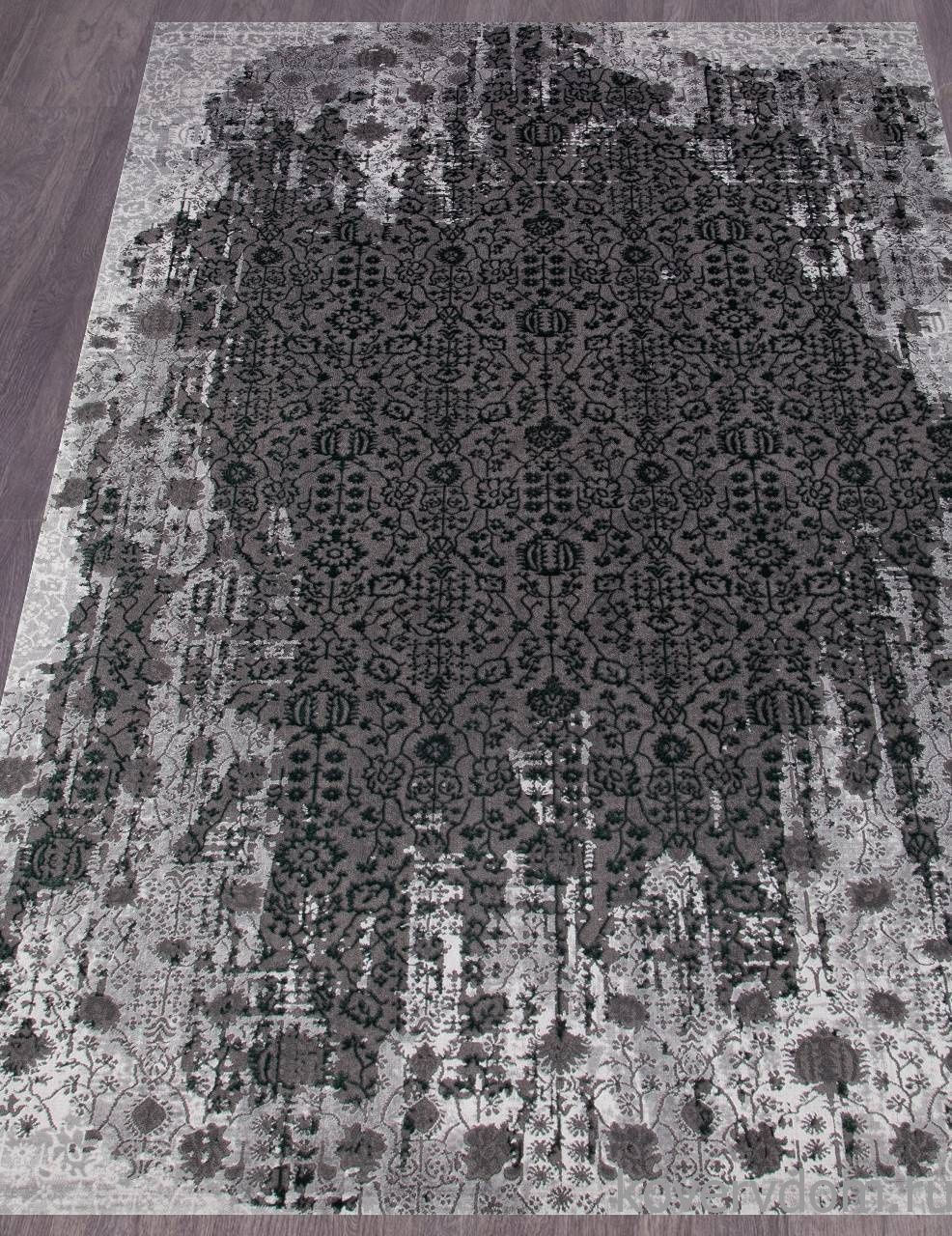 Ковер ГРАНД 33370 954 GREY / GREEN