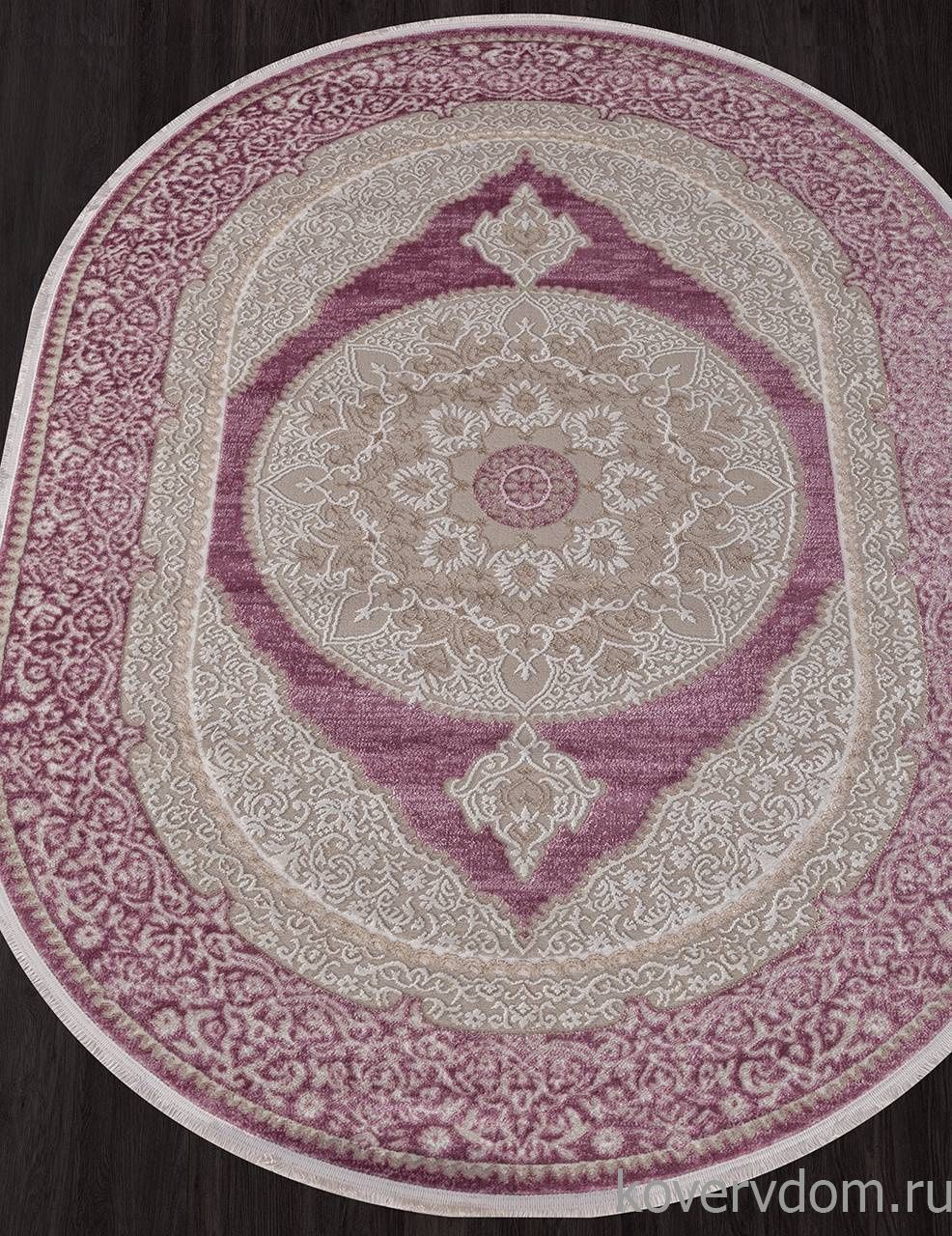 Ковер MOROCCO D763 PINK Овал Ковер MOROCCO D763 PINK Овал