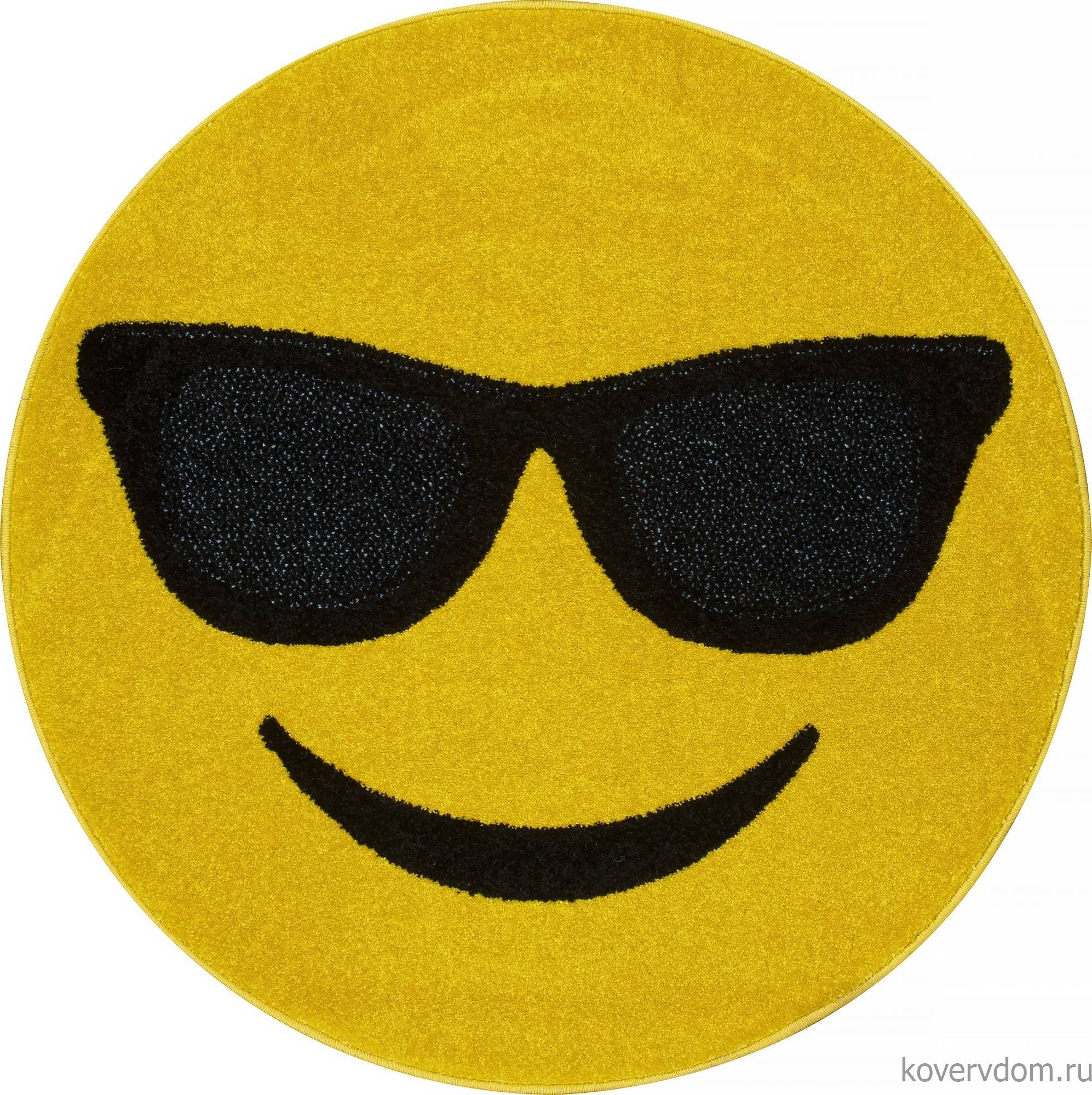 Ковер SMILE NC15 YELLOW Круг Ковер SMILE NC15 YELLOW Круг