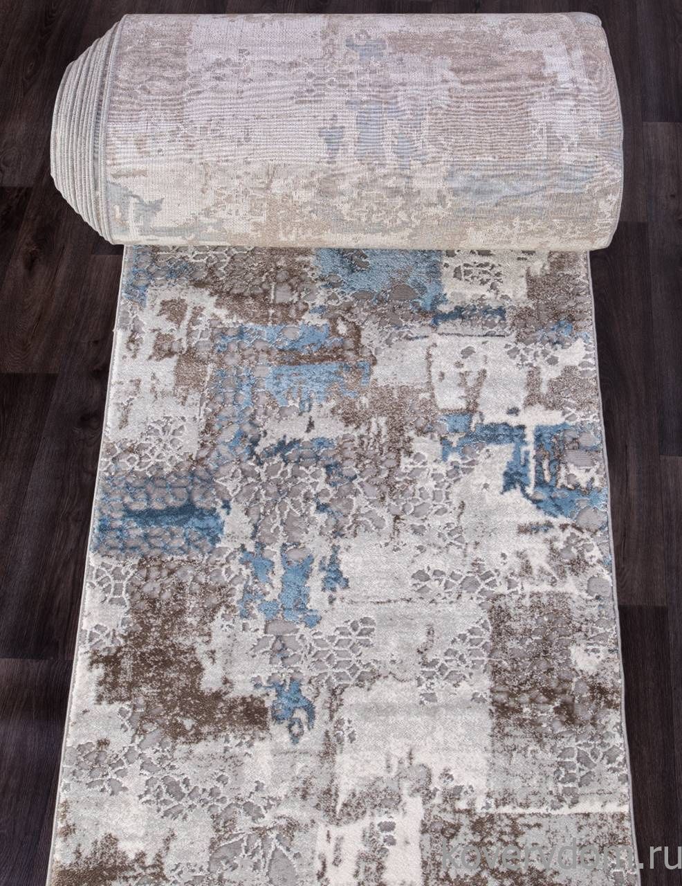 Ковровая Дорожка ARMINA 03857A BLUE / BLUE