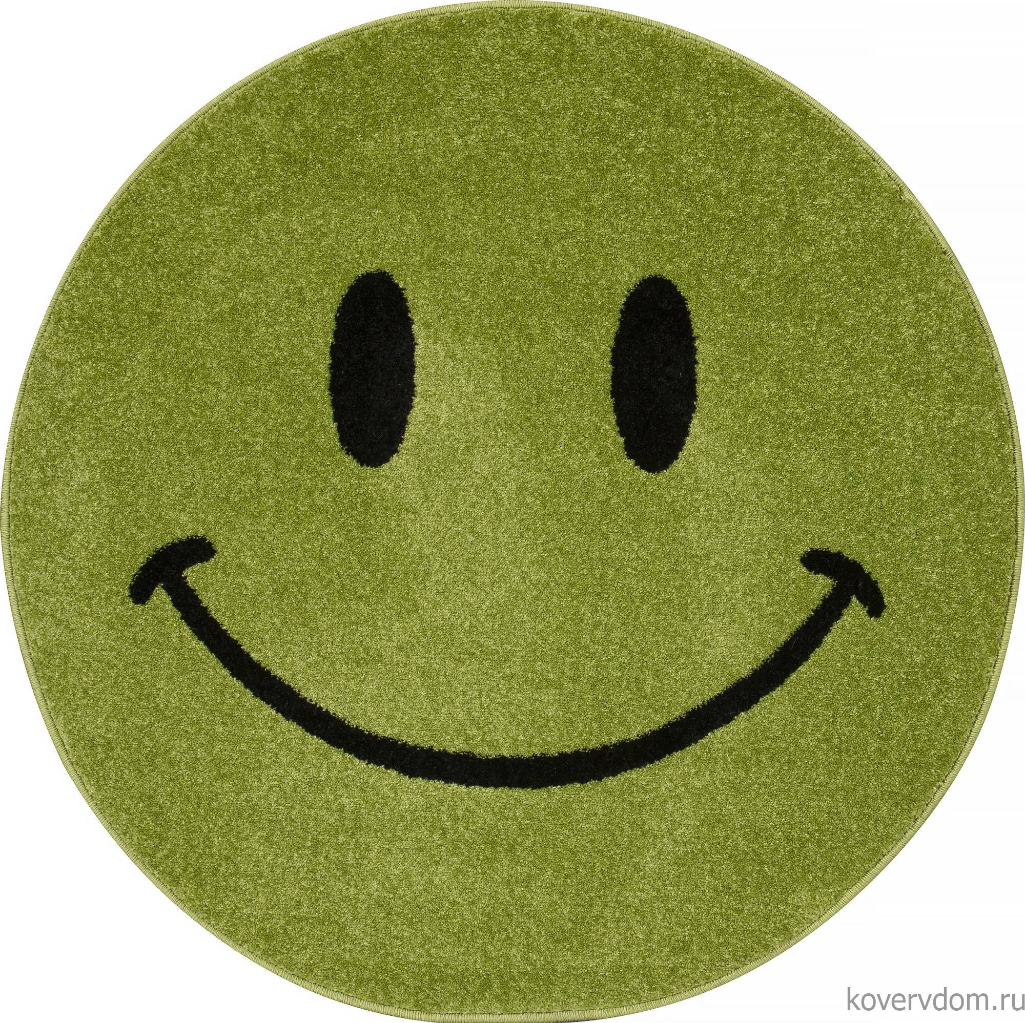 Ковер SMILE 2 NC19 GREEN Круг
