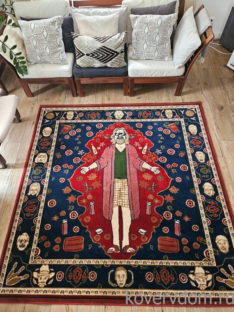 Ковер Большой Лебовски-2 квадрат Ковер Большой Лебовски-2 квадрат