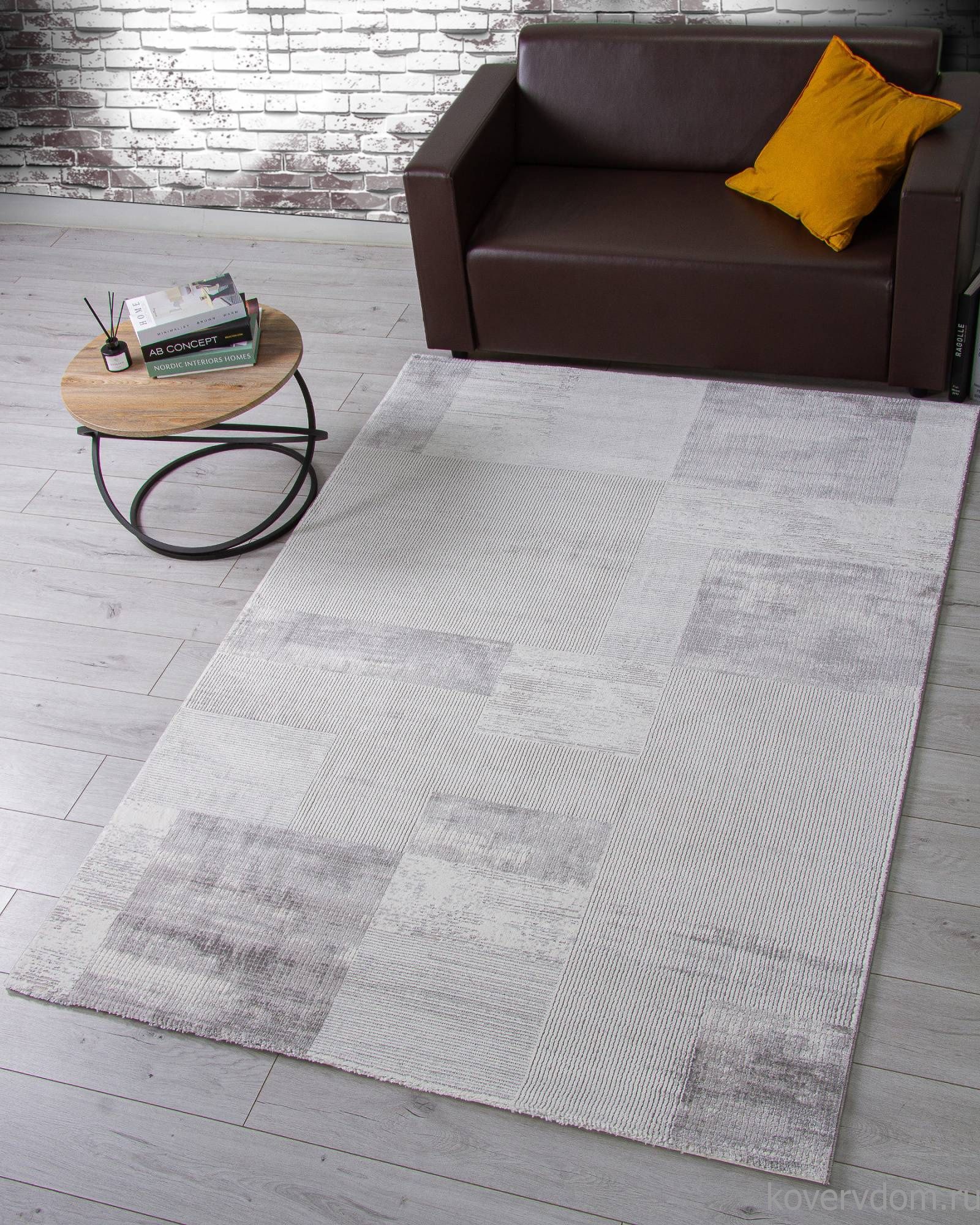 Ковер NENSI GL104G GREY / GREY Ковер NENSI GL104G GREY / GREY