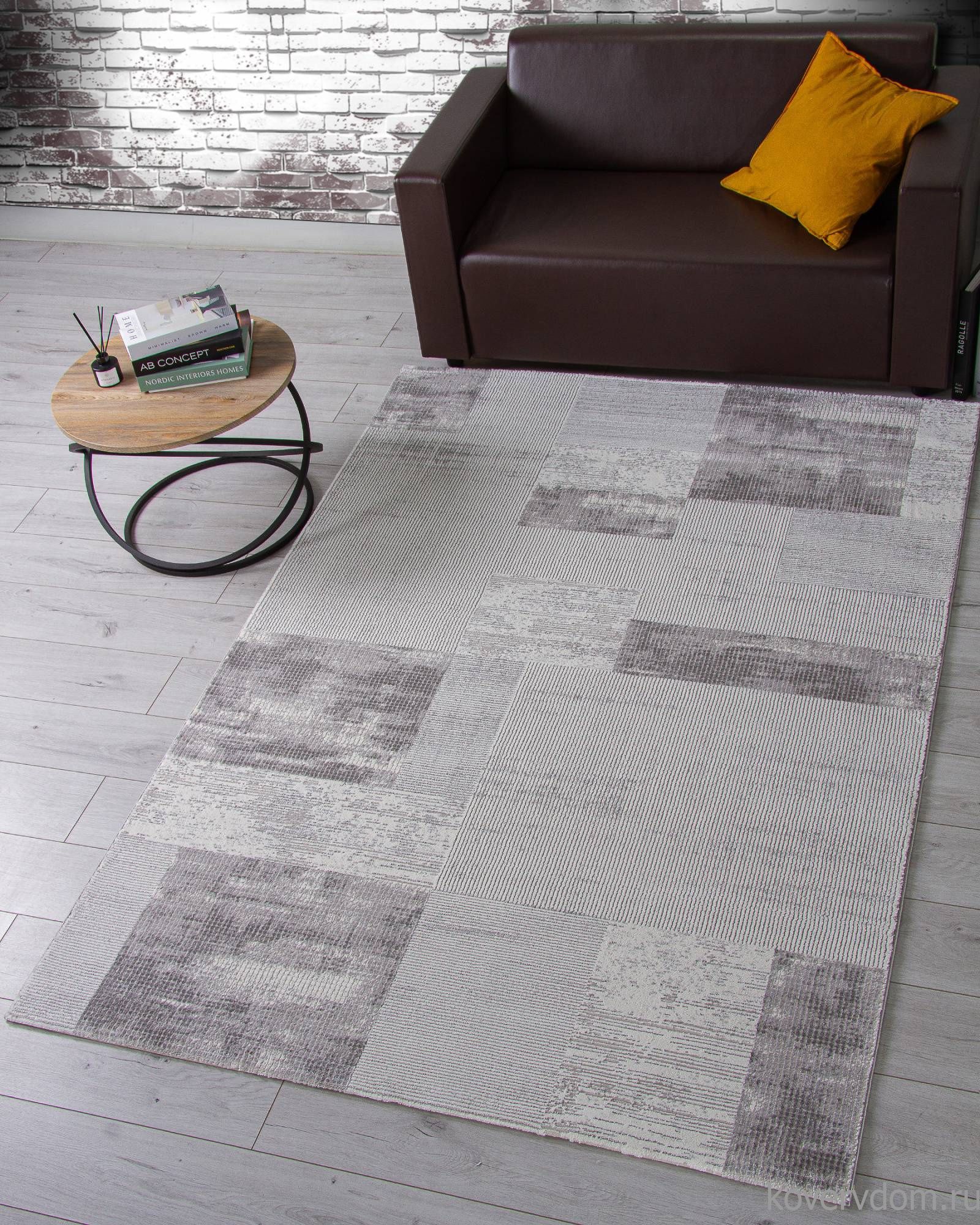 Ковер NENSI GL104G GREY / GREY Ковер NENSI GL104G GREY / GREY