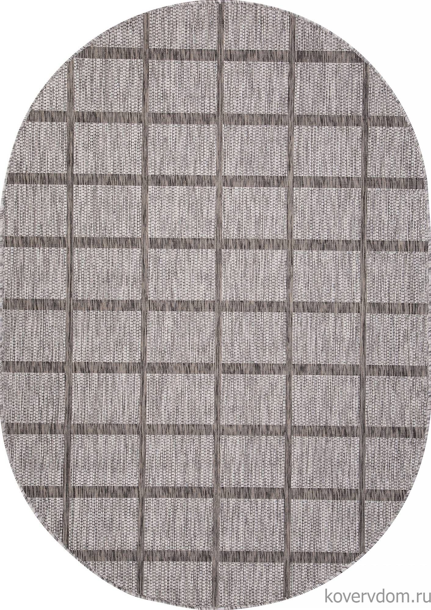 Ковер ВЕГАС S004 GRAY Овал Ковер ВЕГАС S004 GRAY Овал